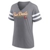NCAA Arizona State Sun Devils Women's V-Neck Notch T-Shirt - 2 of 3