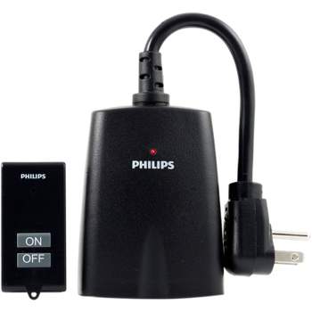 Philips 2 Outlet Phillips Outdoor ON/OFF Remote Lighting Control