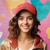 Dalix Ragdoll Cat Embroidered Cotton Dad Hat Cute Cat Lover Adjustable Baseball Cap for Everyday Style Womens - 3 of 4