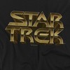 Star Trek Feel The Steel Adult T-Shirt Black - 2 of 4