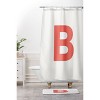 Deny Designs April Lane Art Block Monogram Memory Foam Bath Mat - 4 of 4