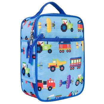 Wildkin Kids Insulated Lunch Bag , Reusable Lunch Bag Is Perfect For Daycare  & Preschool, School & Travel (blue Stripes) : Target