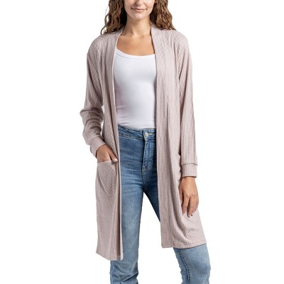 Hello Mello Women’s Cuddleblend Lounge Open Front Cardigan