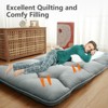 COZONY Japanese Futon Mattress for Adults and Kids, Roll Up Sleeping Mattress for Floor and Camping - 2 of 4