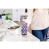 Elanze Designs Mermaid Scales Music Notes Wrap-Around Design 20 Ounce Stainless Steel On-The-Go Coffee Mug, Thermal Travel Tumbler with Leak Resistant - 4 of 4