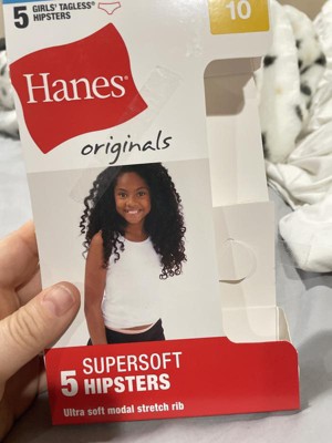 Hanes Girls' 5pk Super Soft Hipster Underwear 6 : Target