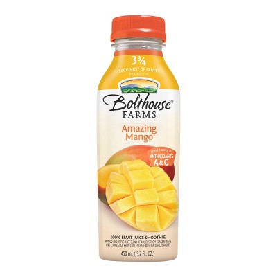 Bolthouse Farms Amazing Mango Fruit Juice Smoothie - 15.2 fl oz