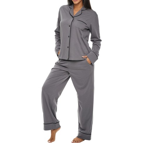 Adr Women's Plush Fleece Pajama Bottoms With Pockets, Winter Pj Lounge Pants  Winter Wonderland Large : Target