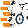 Hykolity Kids Bike Boy Girl Bicycle 16 inch for Children Age 4-6 Height 38-48" Child Sport Bike BMX Handbar includes Training Wheel White - 4 of 4