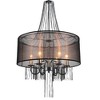CWI Lighting Amelia 6 Light Drum Shade Chandelier With Chrome Finish - 2 of 4