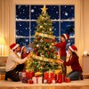 SUGIFT 6ft Pre-Lit Artificial Christmas Tree with 300 LED Lights, 1350 Branch Tips & Remote Control - 3 of 4