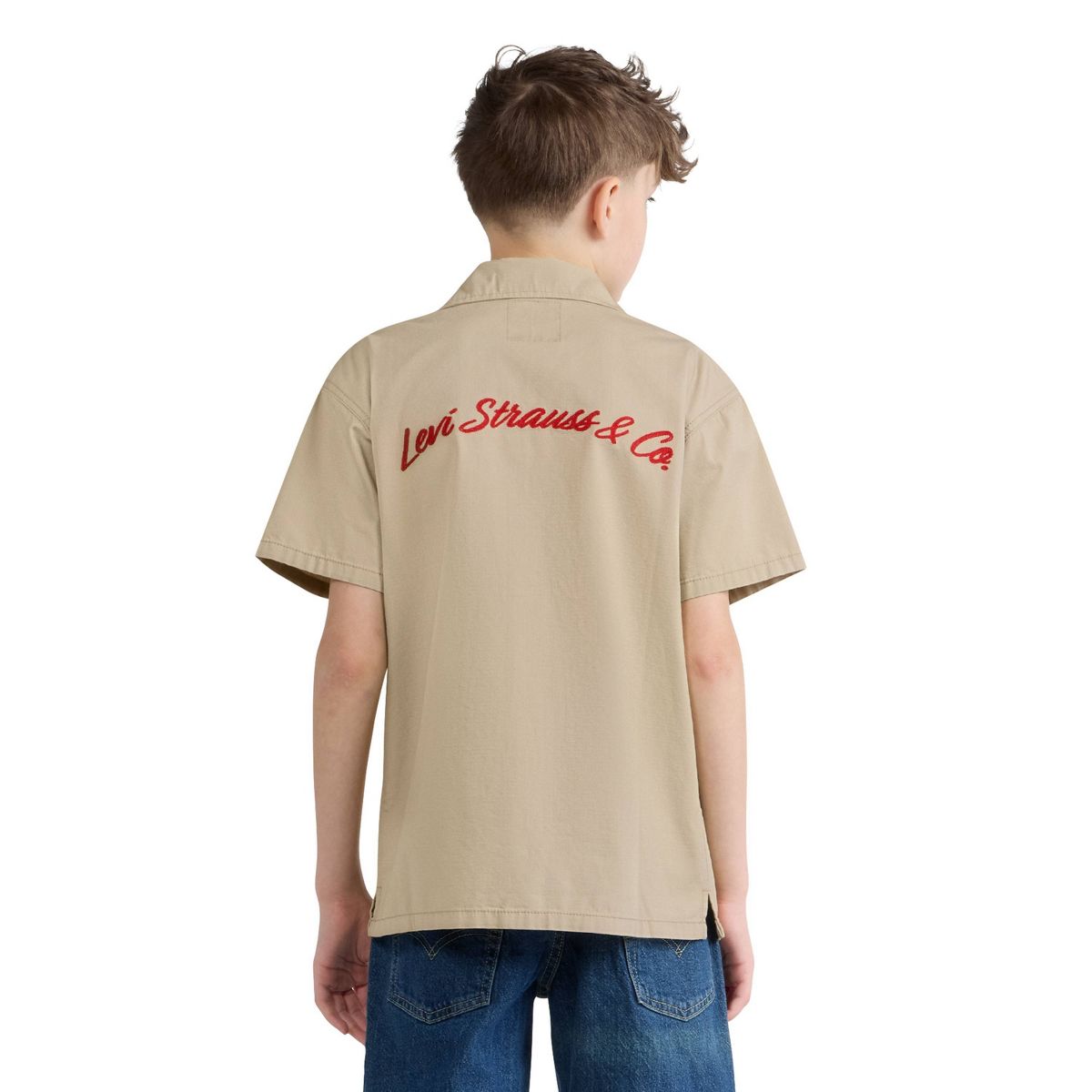 Levi's® Boys' Short Sleeve Button-Down Utility Shirt - thumbnail 9