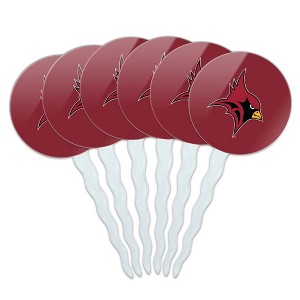 St. John Fisher College Primary Logo Cupcake Picks Toppers Decoration Set of 6 - 1 of 4