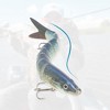Unique Bargains Freshwater Lifelike Catfish Fishing Lures Enhanced Attraction 3 Pcs - 4 of 4