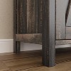 Garvee Farmhouse Sideboard Buffet Cabinet with Adjustable Shelves and 2 Barn Doors – Rustic Modern Storage for Kitchen - 2 of 4