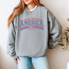 Simply Sage Market Women's Graphic Sweatshirt Land Of The Free America - 3 of 4