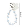 Unique Bargains Butterflies Flower Phone Charm Blue 1 Pc - 3 of 4