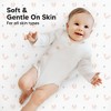 KeaBabies Mini Crib Sheets for Baby Girls, Boys, 2-Pack Soothe Pack and Play Sheets Fitted, Organic Pack N Play Mattress Sheet - 4 of 4