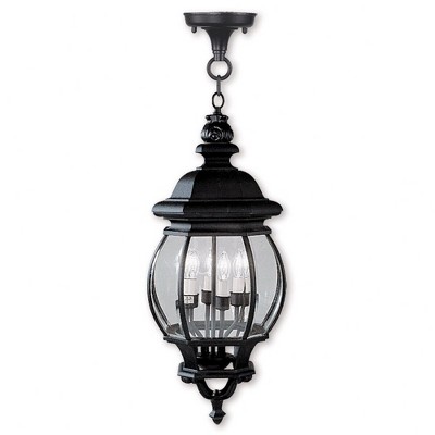 Livex Lighting Frontenac 4 - Light Post Light in  Black