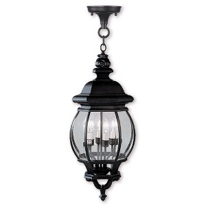 Livex Lighting Frontenac 4 - Light Post Light in  Black - 1 of 1