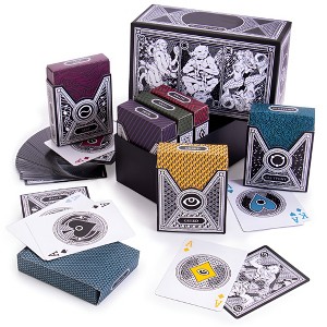 Slickblue 7 Deadly Sins Playing Card Set – 7 Decks Inspired by Dante's Inferno, Halloween Party Ready - 1 of 3