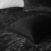 Sapphtopaz 3-Piece Blush Crushed Velvet Comforter Set, Diamond Quilted Twin/Twin XL Quilt Set with Shams & Decorative Pillow - 4 of 4