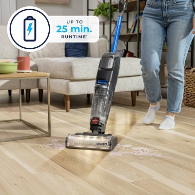 BISSELL CrossWave OmniFind Wet Dry Vacuum 3967: Cordless, Pet Hair Pick Up, Lithium Ion Battery, 25 Min Run Time