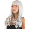 HalloweenCostumes.com One Size Fits Most  Women  Full Wavy Gray Wig, Gray - 4 of 4