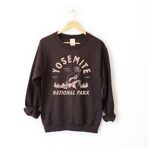 Simply Sage Market Women's Graphic Sweatshirt Vintage Yosemite National Park - 1 of 2
