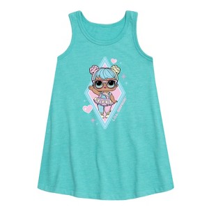 - LOL Surprise! - Bon Bon Doll Graphic Sleeveless Aline Dress - 1 of 3