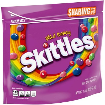 Skittles Wild Berry Sharing Size Chewy Candy - 15.6oz