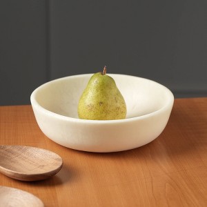 Gulches Decorative Bowls: Stylish Medium Resin Salad Serve Bowl - 1 of 4