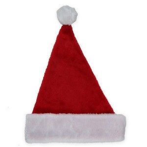 Northlight Red and White Waffle Weave  Adult Christmas Santa Claus Hat Costume Accessory - Small - 1 of 4