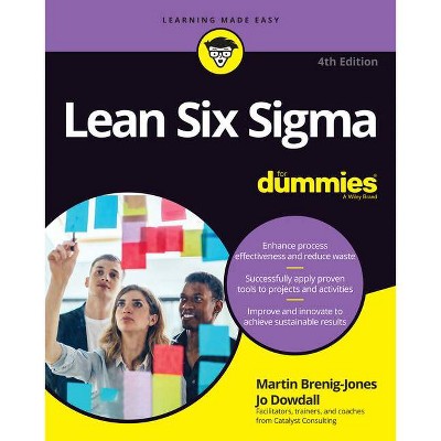 Lean Six SIGMA for Dummies - 4th Edition by  Jo Dowdall & Martin Brenig-Jones (Paperback)