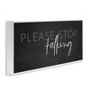 Stupell Industries Sassy Please Stop Talking, 30" x 13" - 3 of 4