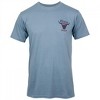 Mens Coors Banquet Rodeo Logo Distressed Front and Back Dusty Blue T-Shirt - 2 of 4