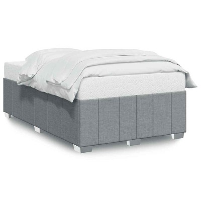 vidaXL Bed Frame Light Grey