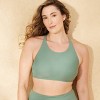 Women's Cross Back High Neck Bikini Top - Shade & Shore™ - 4 of 4