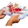 Frndly by Paper Love 3D Dog Biplane Pop Up Card,  For All Occasion - Handcrafted 100% Recycled and Eco-Friendly, 8" x 6" Cover - 4 of 4
