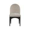 Meridian Furniture,Waldorf Chenille Fabric Dining Chair - 3 of 4