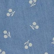 blue and white cherries