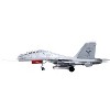 Sukhoi Su-30MKK Flanker-G Fighter Aircraft #17 "PLA Naval Aviation's Sea & Air Eagle Regiment" 1/72 Diecast Model by Panzerkampf - 3 of 4