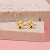 Girls' Honey Bee Screw Back 14k Gold Earrings - In Season Jewelry - 4 of 4