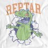 Rugrats Reptar Shirt Rip Adult T-Shirt White Small - 2 of 4