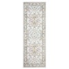 Floral Washable Rugs for Living Room Bedroom Soft Non-Slip Low Pile Print Area Rug Botanical Foldable Accent Rugs - 3 of 4