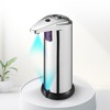 Cheer Collection Stainless Steel Touchless Soap Dispenser with Waterproof Base and Automatic Infrared Sensor - 3 of 4
