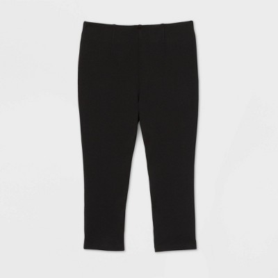 black skinny capri pants