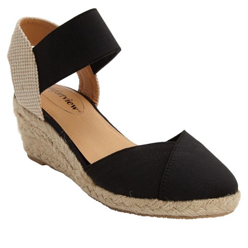 Black best sale espadrilles target