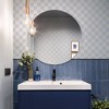 Tempaper & Co. Checkmate Peel and Stick Wallpaper Blue - 2 of 4