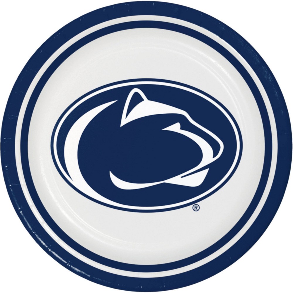 Penn State Paper Party Dinner Plates Kit 24ct